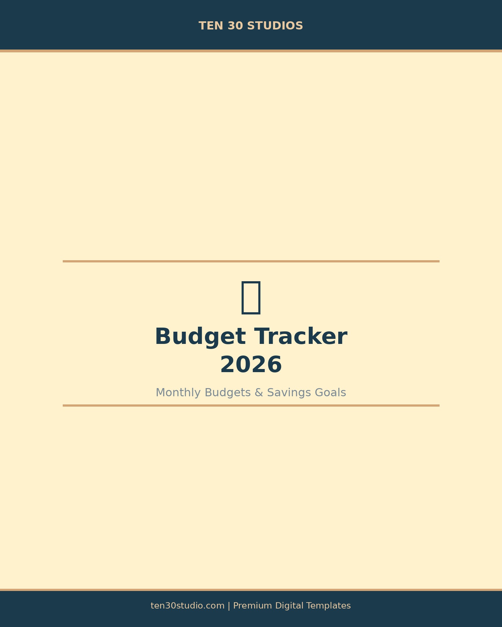 Budget Tracker 2026