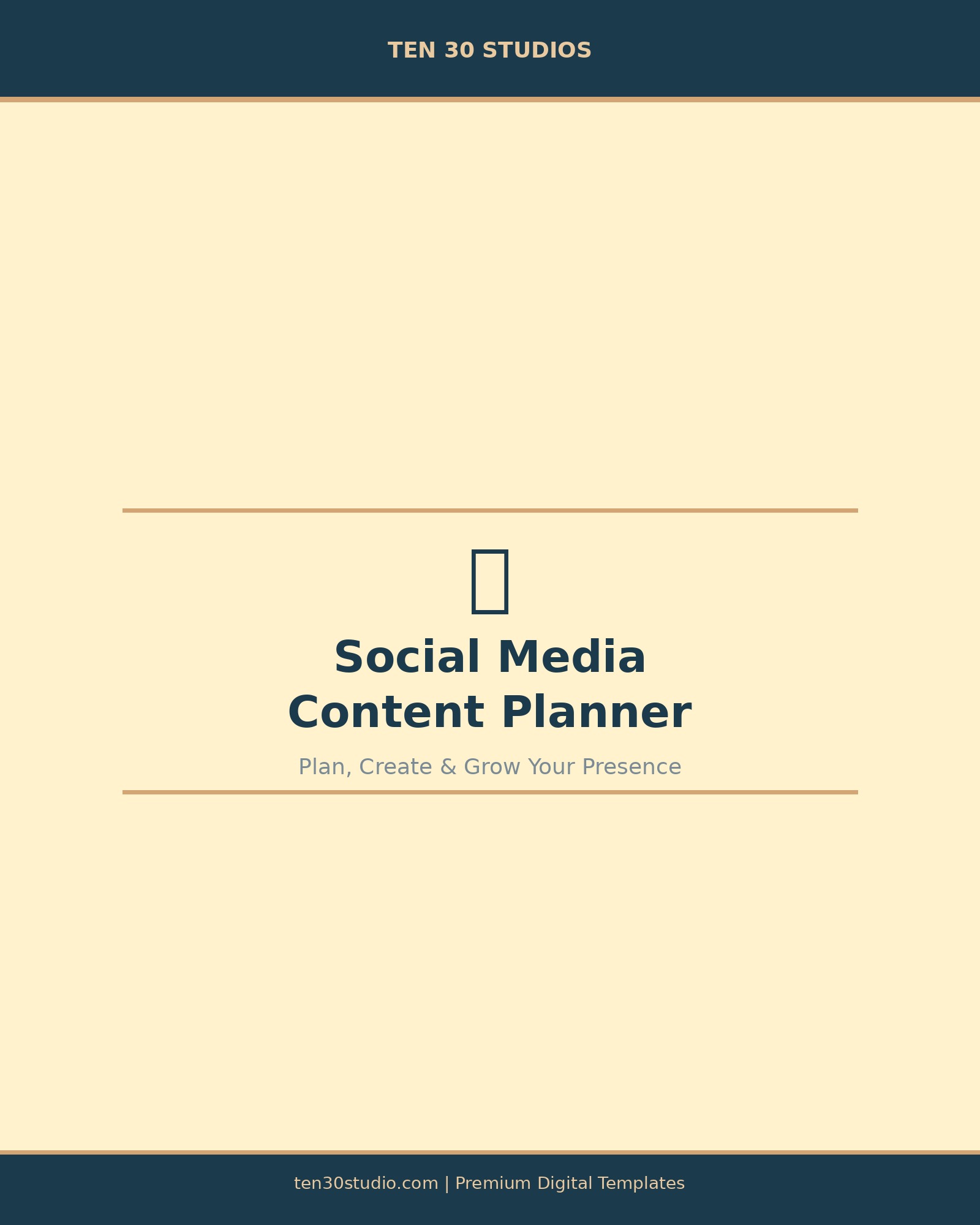 Social Media Content Planner