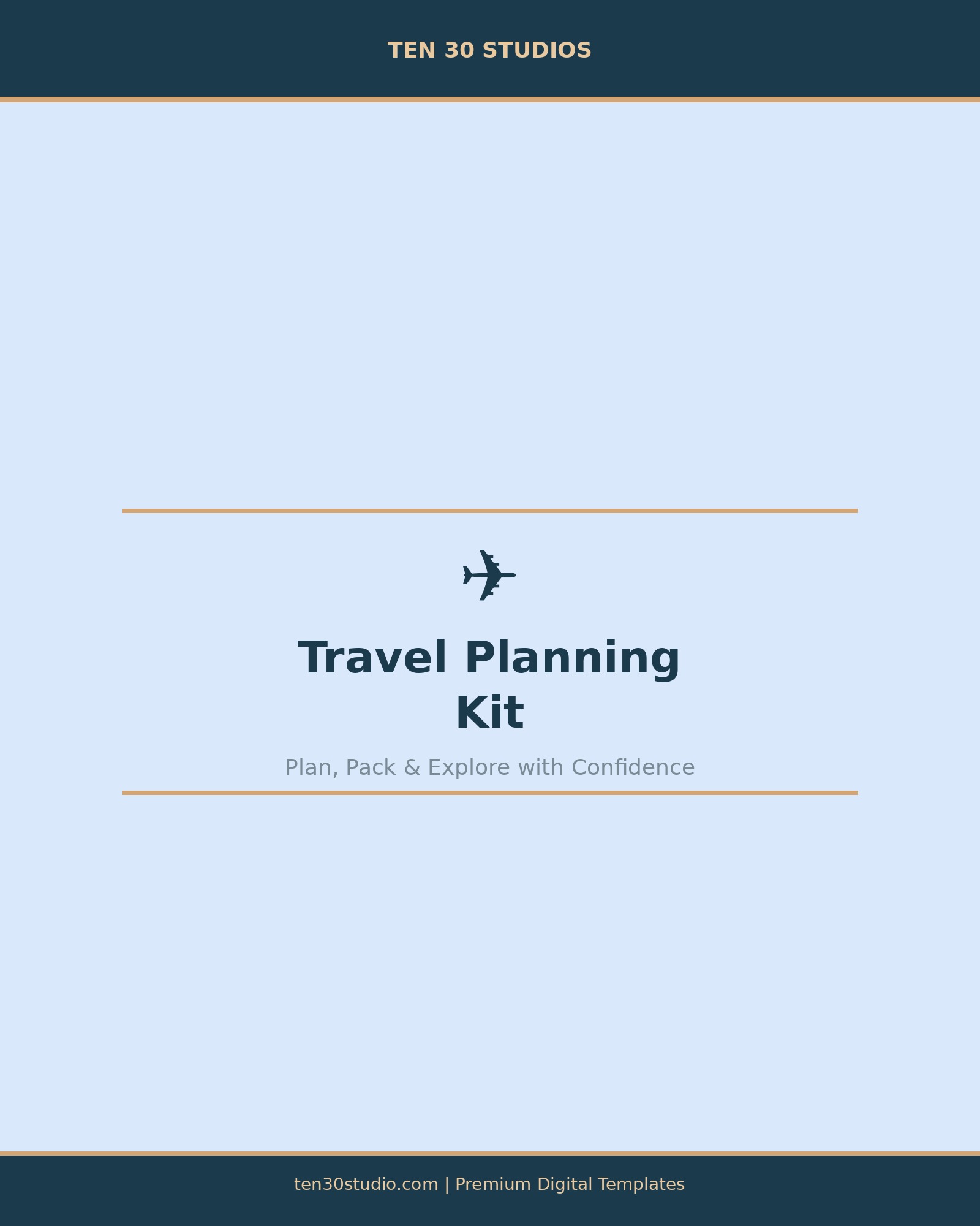 Travel Planning Kit